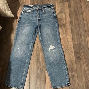 GAP 90’s loose high rise jeans- New condition